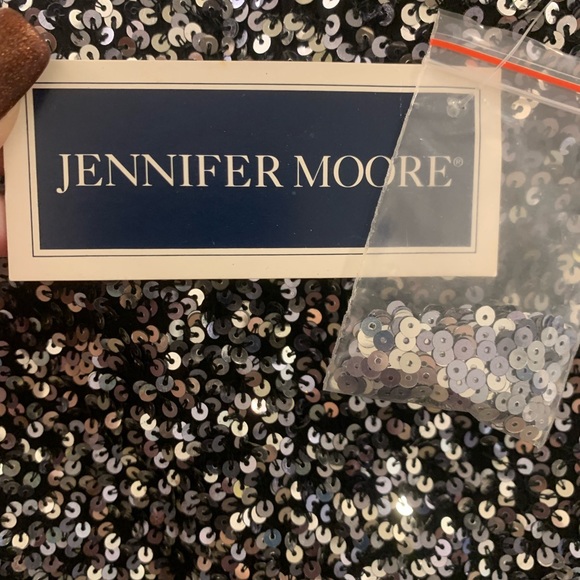 Vintage Jennifer Moore Sequin top size Small - Picture 7 of 7